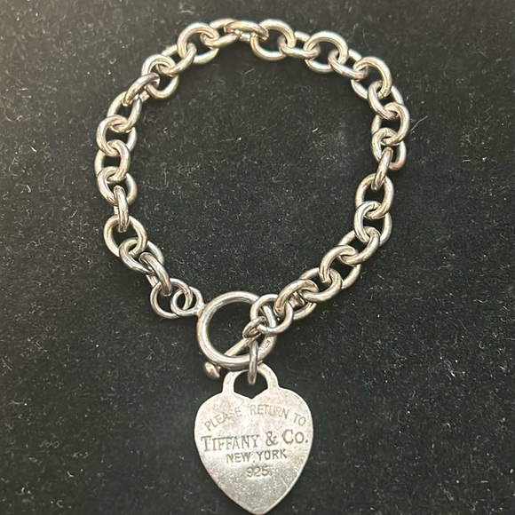 Tiffany & Co. Jewelry - Tiffany & Co, Please Return To Tiffany Heart Tag Charm Bracelet